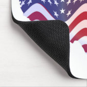 WAVY AMERICAN FLAG MOUSEPAD (Ecke)
