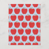 Wavy Apple Preschool Graduation Party Invitation Einladung (Rückseite)