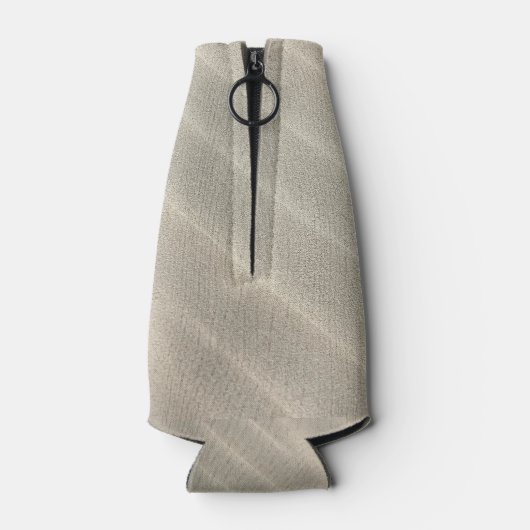 Wavy Beach Sand Flaschenkühler (Rückseite)