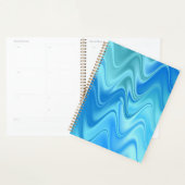 Wavy Blue Abstrakt Planer (Anzeige)