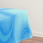 Wavy Blue Abstrakt Tischdecke (Beispiel)