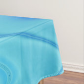 Wavy Blue Abstrakt Tischdecke (Beispiel)