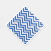 Wavy Blue Pattern Serviette (Ecke)