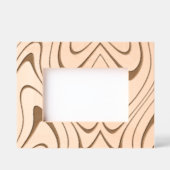 Wavy Cool Modern Funky 4Davey Geätzte Rahmen (Vorderseite)