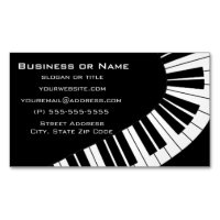 Wavy Curved Piano Keys