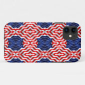 Wavy Flag Banner Case-Mate iPhone Hülle (Rückseite (Horizontal))