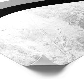 Wavy-Flag Bär Pride Paw Poster (Ecke)