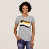 Wavy-Flag Bär Pride Paw T-Shirt (Vorne ganz)