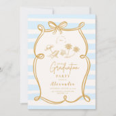 Wavy Frame Abschluss Einladung (Vorderseite)