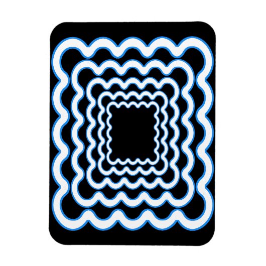 Wavy Frames Magnet (Vertikal)
