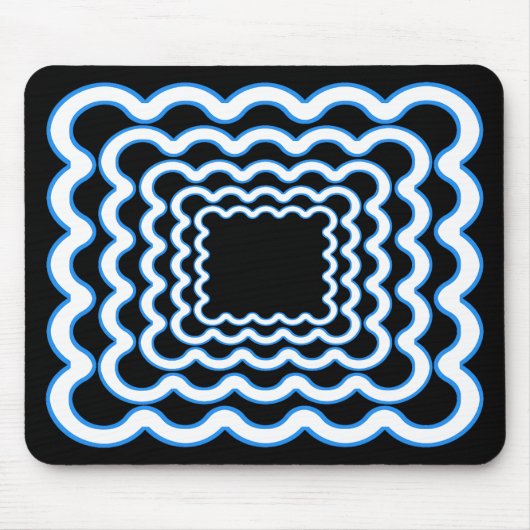 Wavy Frames Mousepad (Vorne)