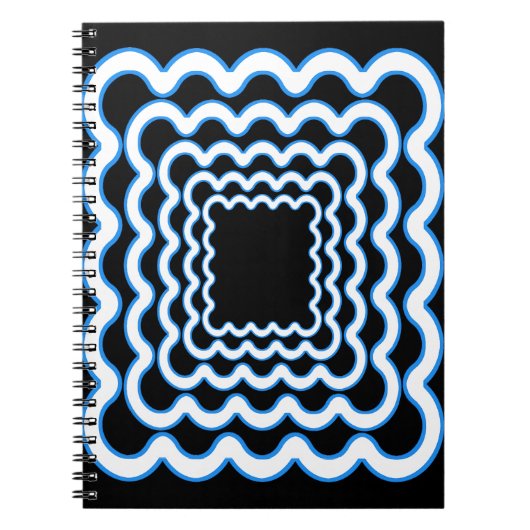 Wavy Frames Notizblock (Vorderseite)