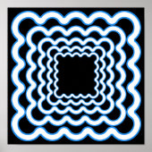 Wavy Frames Poster (Vorne)