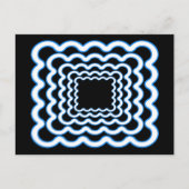 Wavy Frames Postkarte (Vorderseite)