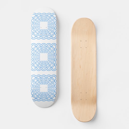 Wavy Frames Skateboard (Vorderseite)