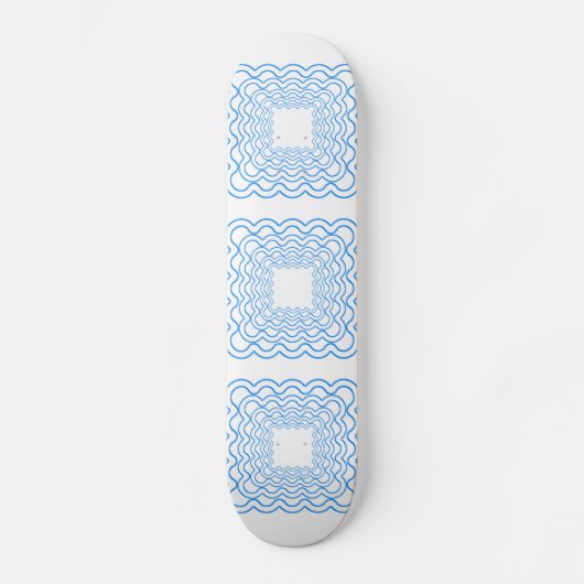 Wavy Frames Skateboard (Vorderseite)