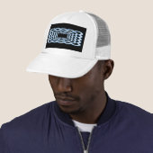 Wavy Frames Truckerkappe (Beispiel)