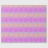 Wavy Geometric Wrapping Paper Geschenkpapier (Flach)