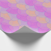 Wavy Geometric Wrapping Paper Geschenkpapier (Ecke)