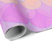 Wavy Geometric Wrapping Paper Geschenkpapier (Rolleneckpunkt)