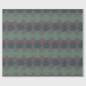 Wavy Geometric Wrapping Paper Geschenkpapier (Flach)
