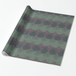 Wavy Geometric Wrapping Paper Geschenkpapier