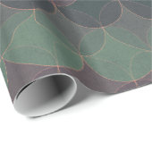 Wavy Geometric Wrapping Paper Geschenkpapier (Rolleneckpunkt)
