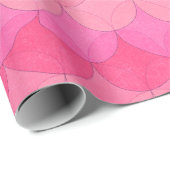 Wavy Geometric Wrapping Paper Geschenkpapier (Rolleneckpunkt)