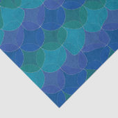 Wavy Geometric Wrapping Paper Seidenpapier (Detail)