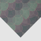 Wavy Geometric Wrapping Paper Seidenpapier (Detail)