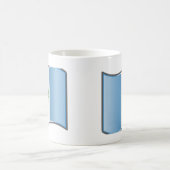 Wavy Guatemala-Flagge Kaffeetasse (Mittel)