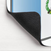 Wavy Guatemala-Flagge Mousepad (Ecke)