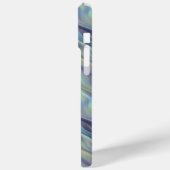 Wavy Lavender Texture Case-Mate iPhone Hülle (Rückseite / Links)