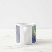 Wavy Lavender Texture Espressotasse (Rückseite)