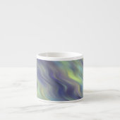 Wavy Lavender Texture Espressotasse (Vorderseite)