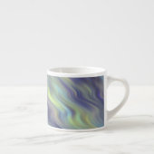 Wavy Lavender Texture Espressotasse (Rechts)