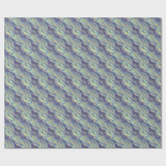 Wavy Lavender Texture Geschenkpapier (Flach)