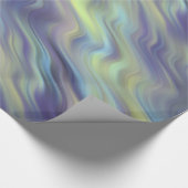 Wavy Lavender Texture Geschenkpapier (Ecke)