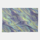 Wavy Lavender Texture Handtuch (Horizontal)
