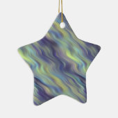 Wavy Lavender Texture Keramikornament (Rechts)