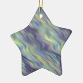Wavy Lavender Texture Keramikornament (Links)