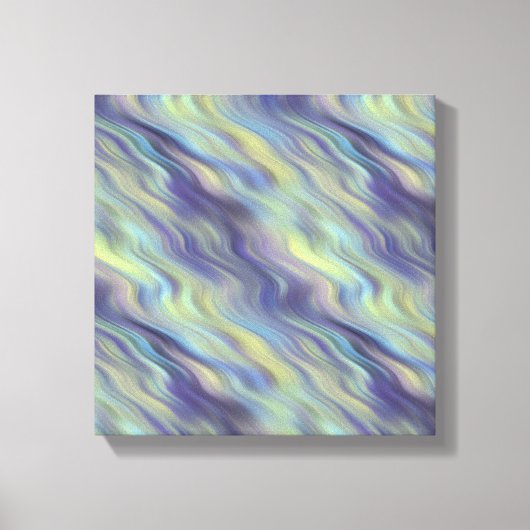 Wavy Lavender Texture Leinwanddruck (Vorderseite)