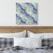 Wavy Lavender Texture Leinwanddruck (Insitu (Schlafzimmer))