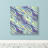 Wavy Lavender Texture Leinwanddruck (Insitu (Holzboden))