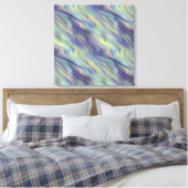 Wavy Lavender Texture Leinwanddruck (Insitu (Schlafzimmer))