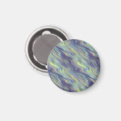 Wavy Lavender Texture Magnet (Vorderseite/Rückseite)