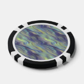 Wavy Lavender Texture Pokerchips (Einzeln)