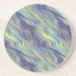 Wavy Lavender Texture Sandstein Untersetzer