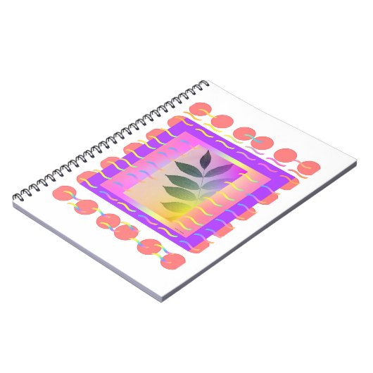 WAVY LEAF Journal Notizblock (Linke Seite)