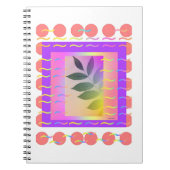 WAVY LEAF Journal Notizblock (Vorderseite)